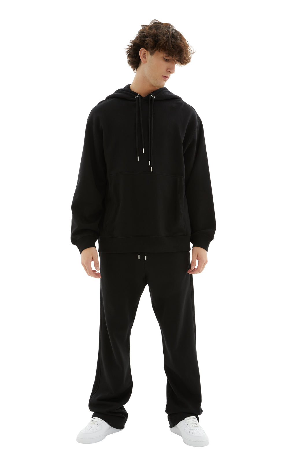 Haxel Twin Drawstring Cotton Hoodie