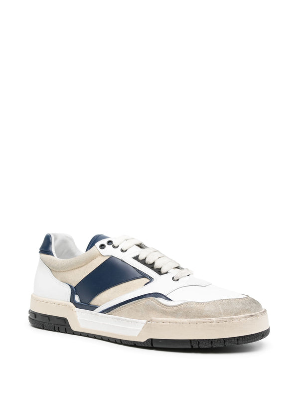 Rhude Racing Sneakers (Navy/Tan/White)