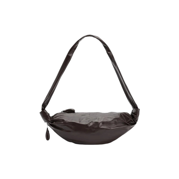 Small Soft Croissant Bag (Dark Chocolate)