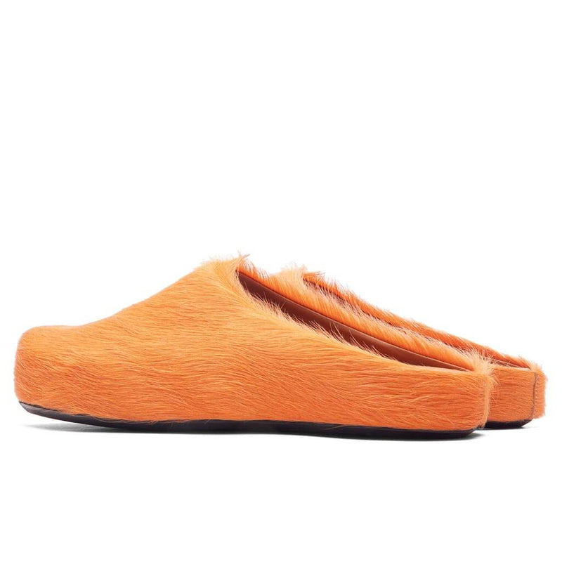 Women's Long Hair Fussbett Sabot (Pumpkin)