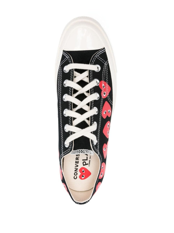 Converse Multi Heart Chuck 70 Low (Black)