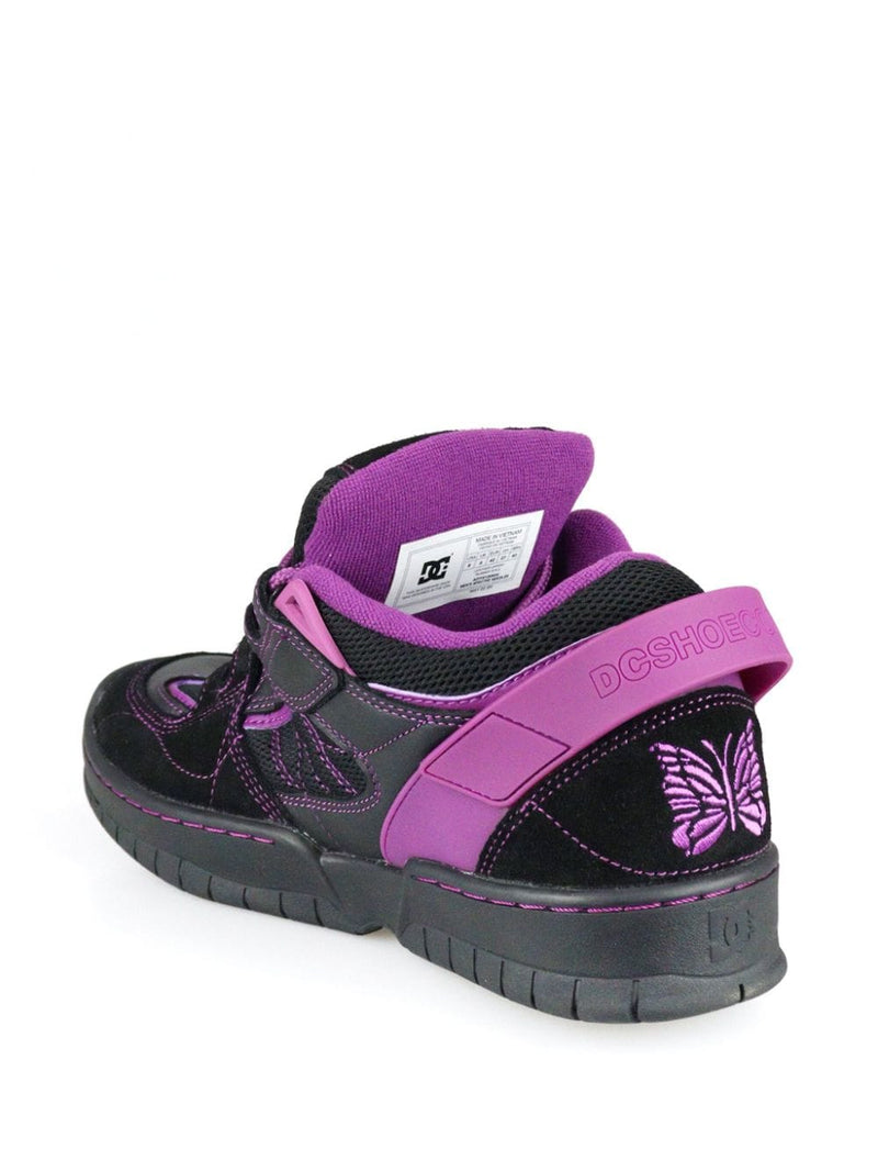 Needles x DC Shoes Spectre Sneakers (Black/Purple)