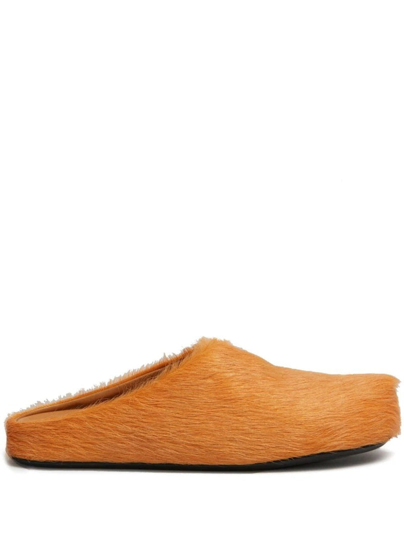 Women's Long Hair Fussbett Sabot (Pumpkin)