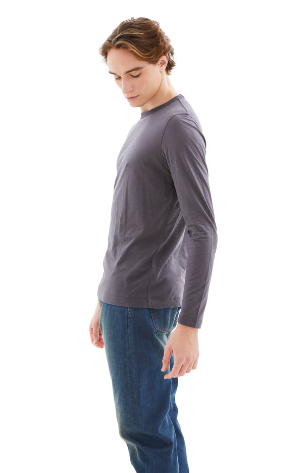 Habbot Long Sleeve T-Shirt (Grey)