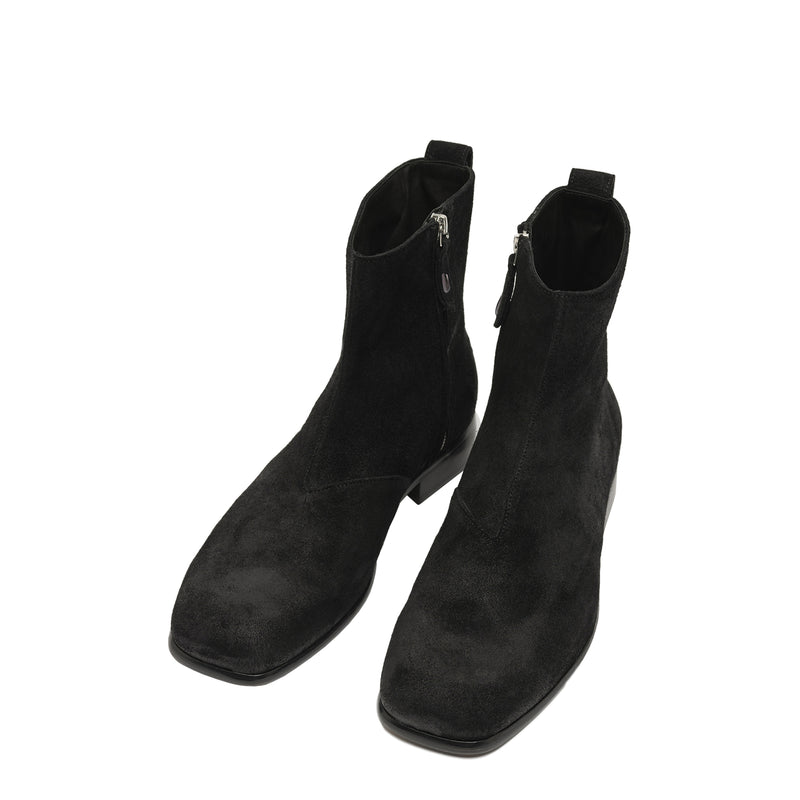 Michaelis Suede Boot (Black)