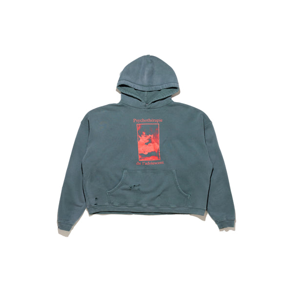 Psychotherapie De L'adolescent Hoodie (Antique Green)