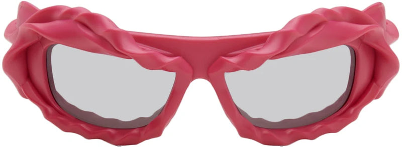 Twisted Sunglasses (Neon Pink)