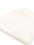 Le Bonnet Gros Grain Beanie (Off-white)