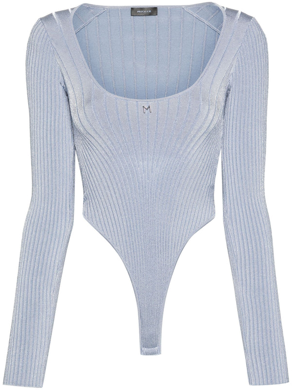 Knitted Tank Body (Silver Blue)