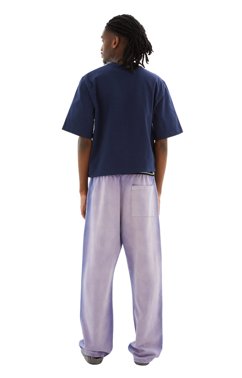 Track Trousers w/Branded Waistband (Wistaria)