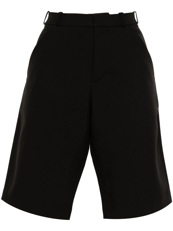 Tailored Bermuda Shorts (Black)