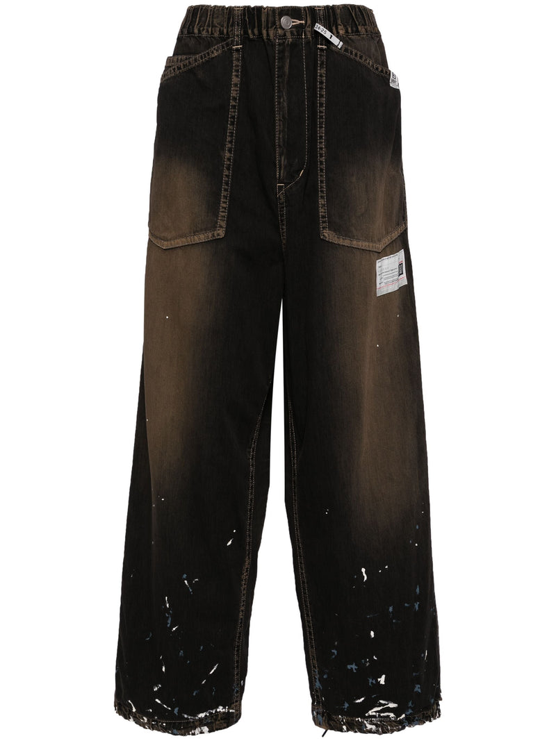 Painted Baker Jeans (Black)