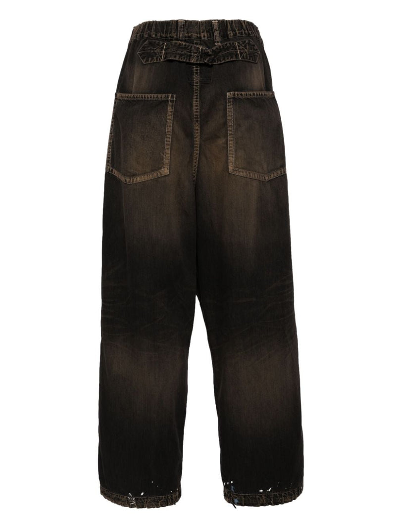 Painted Baker Jeans (Black)