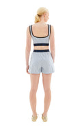 Striped Short (Vivid Blu)