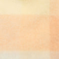 Mohair Checked Scarf (Peach/White/Beige)