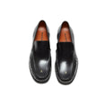 Men's Leather Loafers (Black)