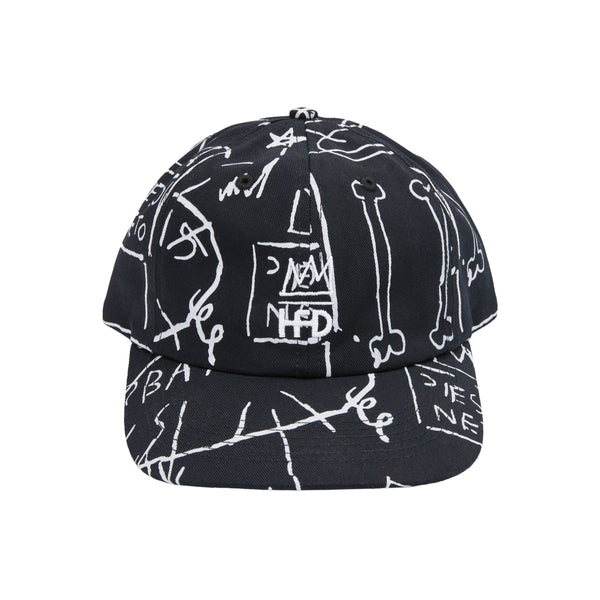 Basquiat Printed Cap (Black)