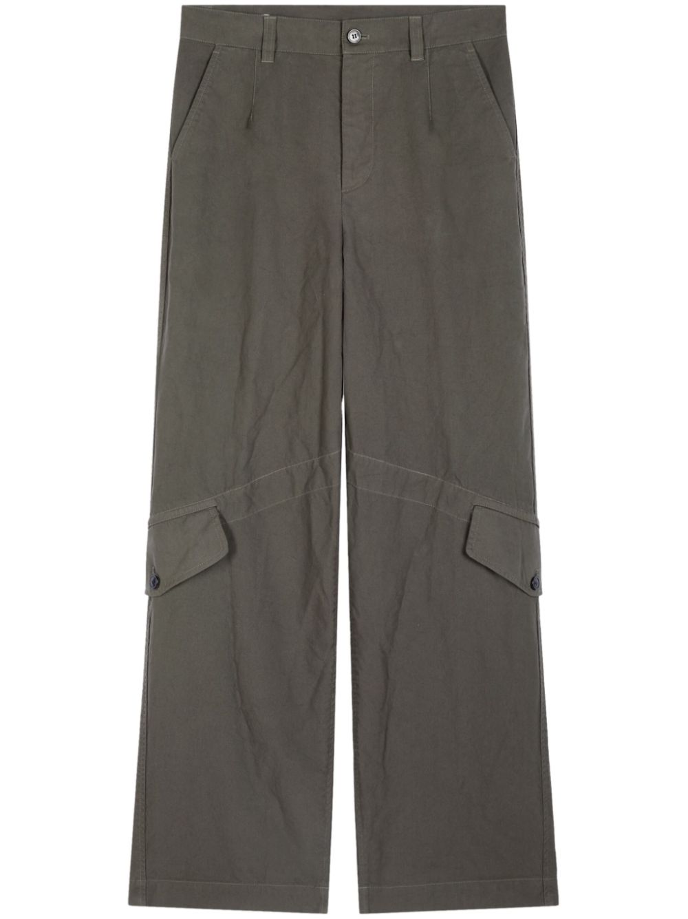 Loose Fit Wide Leg Pants Grey Tons Shop