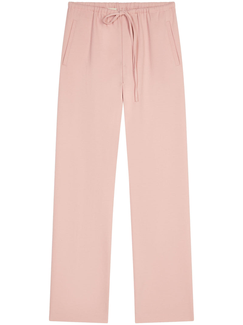 Wool Satin Pants (Old Rose)