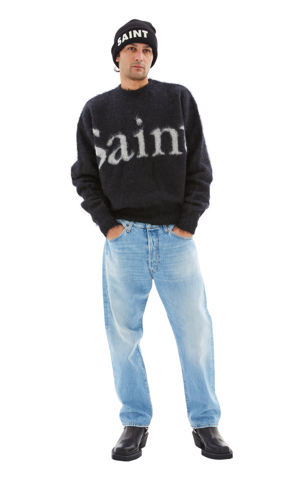 SM Crew Neck Sweater (Black)