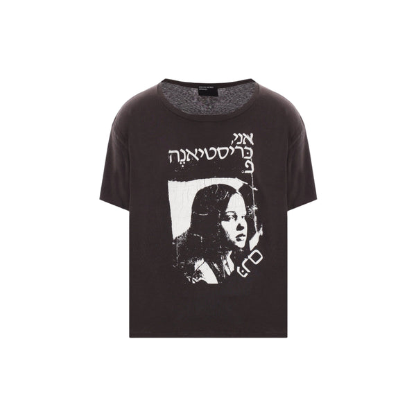 Christiane F T-shirt (Faded Black)