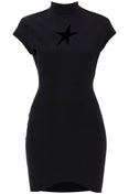 Star Mini Dress (Black)