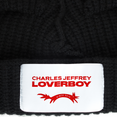 Floppy Rabbit Beanie (Black)