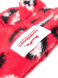 Fluffy Chunky Ears Beanie (Red)