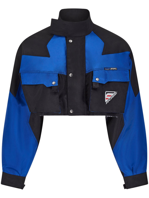 Cut Sports Jacket (Blue/Black)