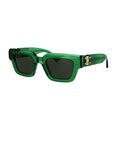 Cat-Eye Sunglasses (Green)