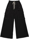 Men's Double Cargo Jumbo Belas (Black)