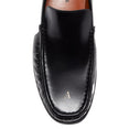 Men's Leather Loafers (Black)