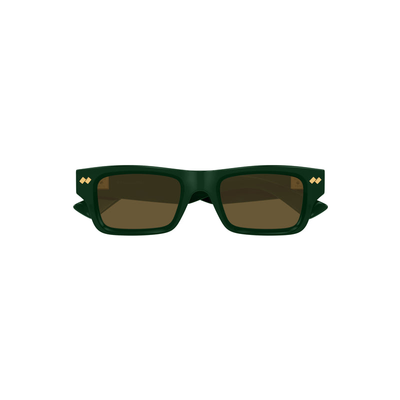 Dizzy Square Sunglasses (Green)