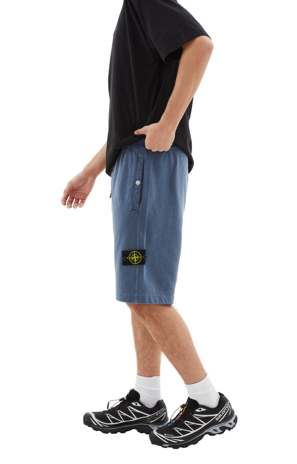 Fleece Shorts (Dark Blue)