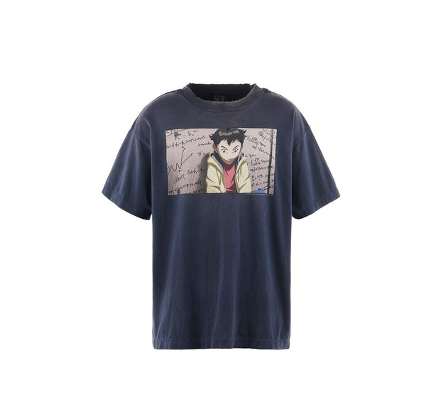 Pluto Short Sleeve T-shirt (Navy)