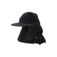 High D Linen Bandana Cap (Black)