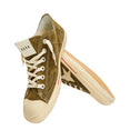 V-Star 2 Suede Upper And Star Foxing Line Sneakers (Khaki)