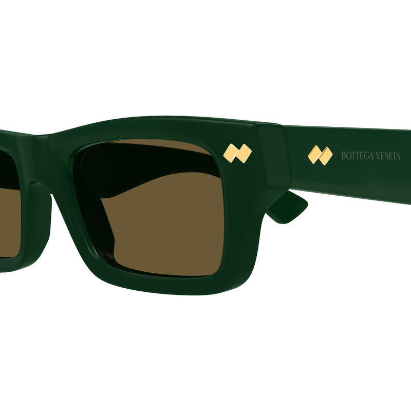 Dizzy Square Sunglasses (Green)