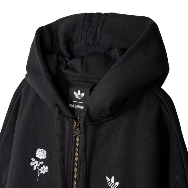 x Willy Chavarria Heavyweight Zip Hoodie (Black)