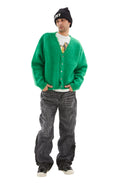 SM Mohair Cardigan (Green)