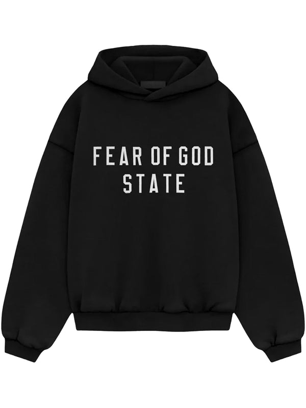 Heavy Fleece Hoodie (Black)