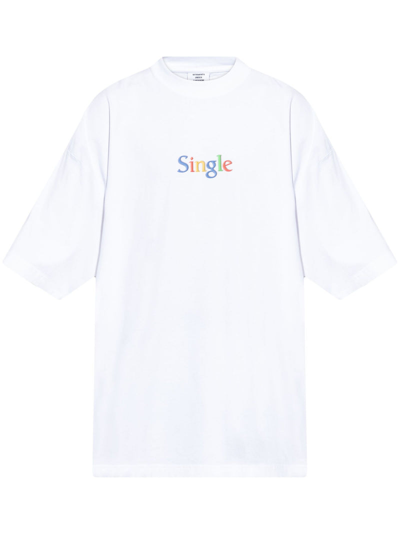 Single Oversized T-shirt (White)