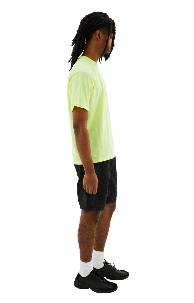 Garment-Dyed Cotton T-Shirt (Fluo Yellow)