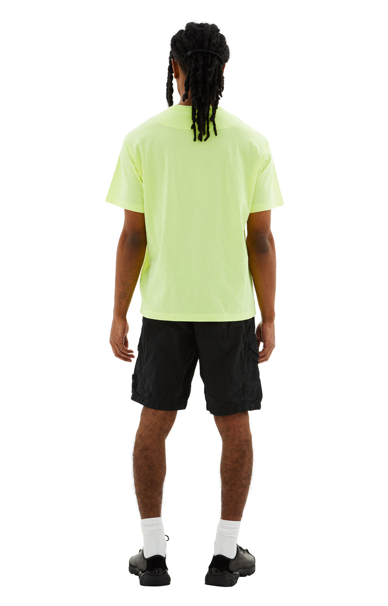 Garment-Dyed Cotton T-Shirt (Fluo Yellow)