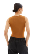 Classic Jersey Bodysuit (Caramel)