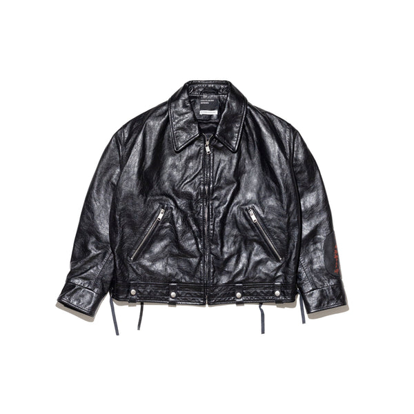 Midnight Oil Aviator Jacket (Black)