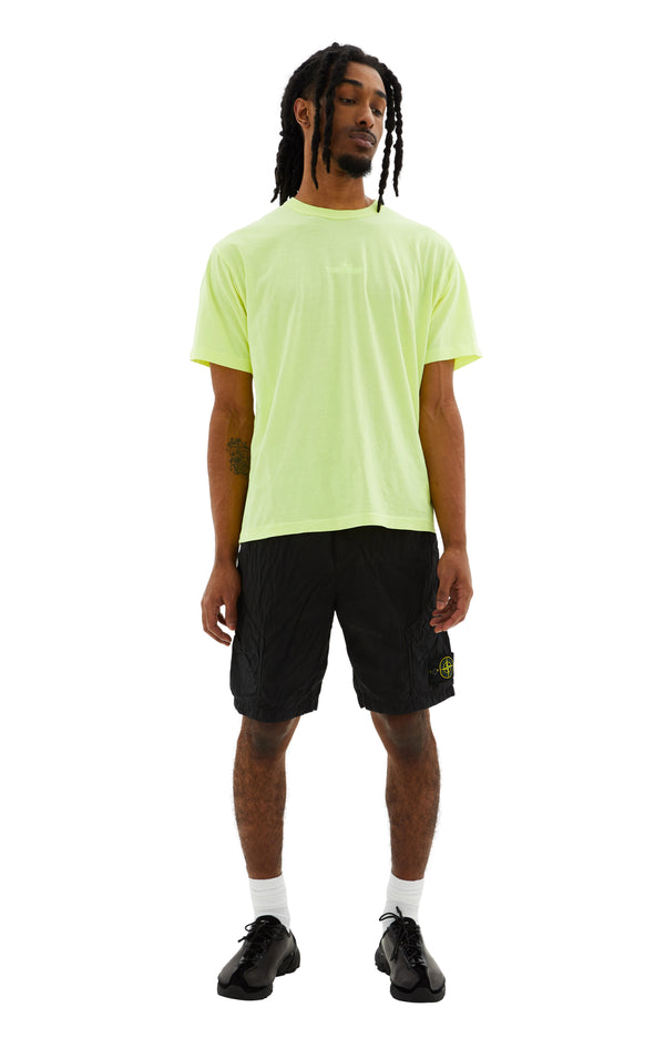 Garment-Dyed Cotton T-Shirt (Fluo Yellow)