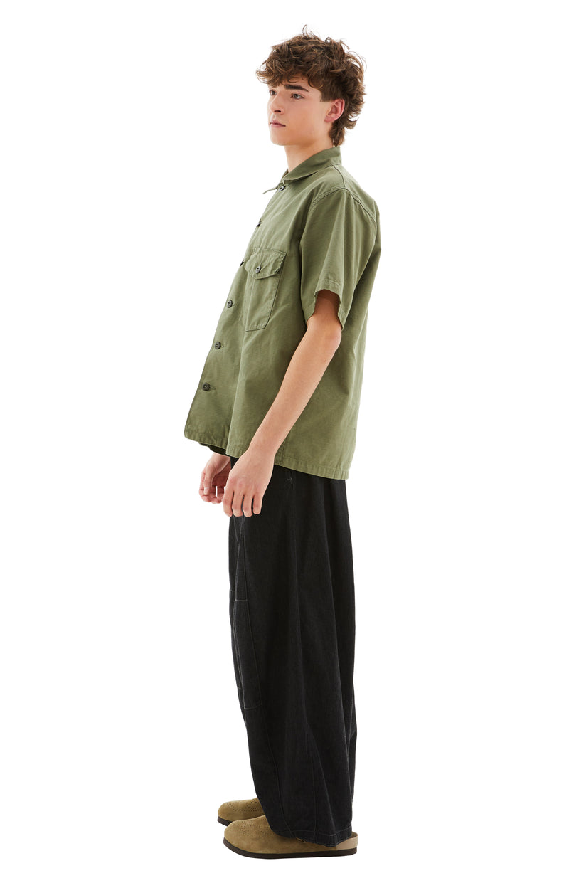 Needles S/S Fatigue Shirt (Olive)