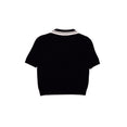 Larry Knit Sweat V-neck Sweater (Black/White)