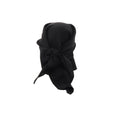 High D Linen Bandana Cap (Black)